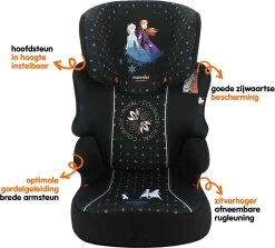 Disney - Befix Frozen Courage - Autostoel Groep 2 En 3 - 15 Tot 36 Kg - Zwart -Babyartikelen Winkel 1200x1084