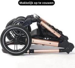 Merkloos BrightWise Luxe Kinderwagen 3 In 1 Van Voldoet Aan Alle Europese Veiligheidscertificaten - Wandelwagen - Kinderwagen 3-in-1 Incl Autostoel - Kinderwagen Maxi Cosi – Buggy 3 In 1 - Newborn - Zwart -Babyartikelen Winkel 1200x1095 3