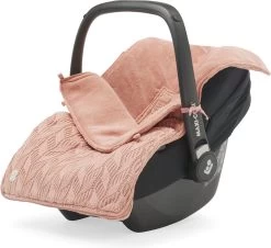 Jollein Voetenzak Voor Autostoel & Kinderwagen - Spring Knit - Rosewood -Babyartikelen Winkel 1200x1100