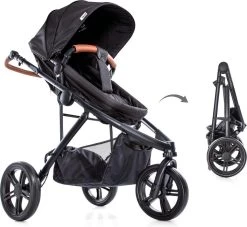 Hauck Pacific 3 Shop N Drive Kinderwagen - Caviar -Babyartikelen Winkel 1200x1104 1
