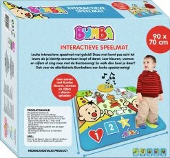 Bumba Speelkleed - Interactieve Speelmat 90 X 70 Cm - 6 Dierengeluiden -Babyartikelen Winkel 1200x1113