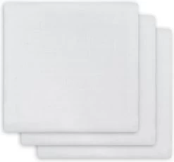 Jollein Hydrofiel Multidoek Basic 70x70cm - White - 3 Stuks