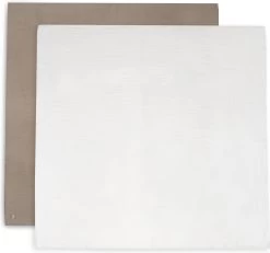 Jollein Hydrofiele Doek Large Bamboe Katoen 115x115cm Biscuit/Ivory - 2 Stuks -Babyartikelen Winkel 1200x1120 6