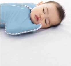 Love To Dream™ Babyslaapzak Swaddle Up™ - Inbakeren - Baby 0-3 Maanden - 3.5-6 Kg - All Season - Oud Blauw -Babyartikelen Winkel 1200x1123 6