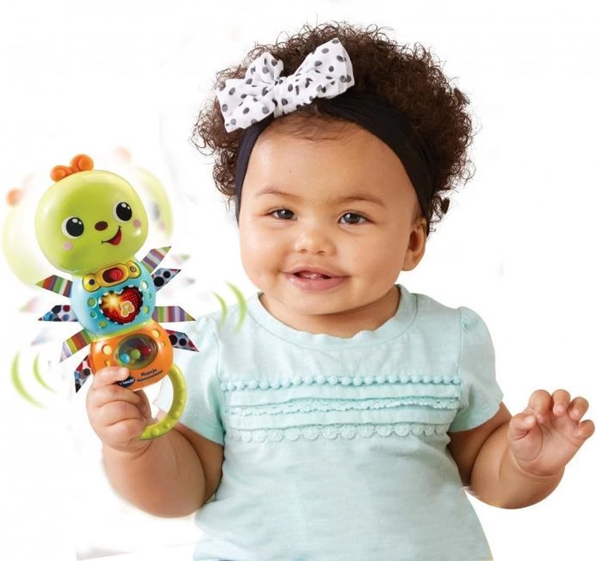 VTech Baby Rupsje Rammelaar - Educatief Babyspeelgoed - 3 Tot 36 Maanden 3 VTech Baby Rupsje Rammelaar - Educatief Babyspeelgoed - 3 Tot 36 Maanden - Afbeelding 3