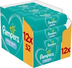 Pampers® Pampers Fresh Clean Billendoekjes - 624 Stuks -Babyartikelen Winkel 1200x1132 7