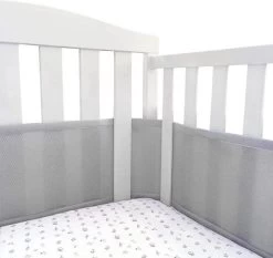 Ademend Baby Bedomrander Luchtstroom Kinderbedvoering | Laveqta