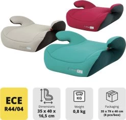 FreeON Booster - Zitverhoger Mars Red (15-36kg) 6 FreeON Booster - Zitverhoger Mars Red (15-36kg) -Babyartikelen Winkel 1200x1135