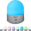 QEY - USB Oplaadbaar Nachtlampje 8 Instelbare Kleuren - LED Verlichting - Leeslamp - Tafellamp - Bedlamp Voor Baby, Kinderen & Volwassenen - Kinderkamer - Dimbaar - Touch Control - Multi Kleur & Wit Licht - RGB Nachtlamp