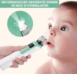 SP Lifestyle ® Neusreiniger Baby - Elektrische Neuszuiger Met USB - Snoetenpoetsers - Snotzuiger Baby - 6 Verschillende Standen -Babyartikelen Winkel 1200x1146 5