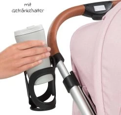 Hauck UpTown Buggy - Met één Hand Opvouwbaar - Roze -Babyartikelen Winkel 1200x1148 2