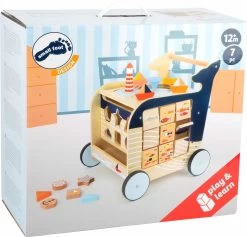 Baby Walvis Loopwagen - Houten Speelgoed Vanaf 1 Jaar -Babyartikelen Winkel 1200x1149