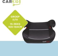 Carkids Auto Zitverhoger Grijs | Autostoeltje Groep 2-3 | Kinderen Van 3,5-12 Jaar | 15-36 Kg -Babyartikelen Winkel 1200x1150 1