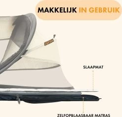 Deryan Baby Luxe Campingbedje – Inclusief Zelfopblaasbare Matras - Cream 22 Deryan Baby Luxe Campingbedje – Inclusief Zelfopblaasbare Matras - Cream -Babyartikelen Winkel 1200x1151 3