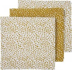 Meyco Cheetah 3-pack Hydrofiele Doeken - 70x70 Cm - Honey Gold
