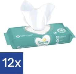 Pampers® Pampers Billendoekjes Sensitive Navulpak - 12 X 52 Doekjes -Babyartikelen Winkel 1200x1161 3