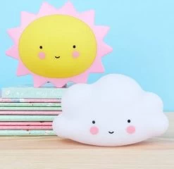 Lampje Kinderkamer/ Kinderlampje: Wolk - Wit | A Little Lovely Company -Babyartikelen Winkel 1200x1166 3