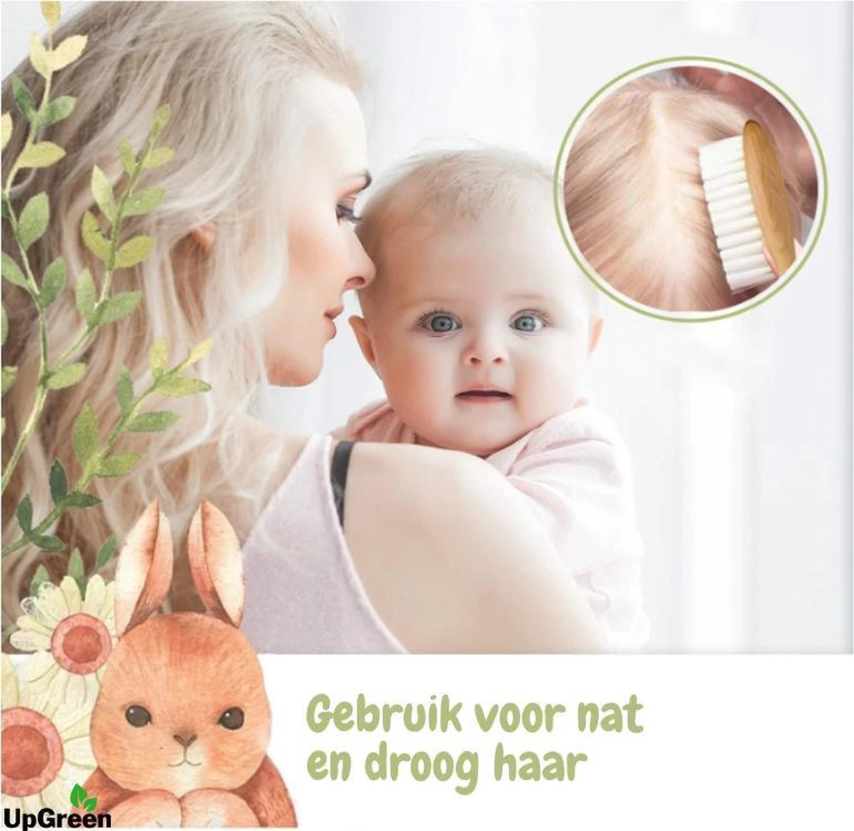 UpGreen® - Baby Verzorgingsset – Baby Borstel – Baby Borstel Set - Kraamcadeau – Baby Manicureset - Baby Verzorgingsproducten – Baby Borstel En Kam – Baby Kam – Baby Borstel Hout – Baby Haarborstel – Baby Borstel Geitenhaar 4 UpGreen® - Baby Verzorgingsset – Baby Borstel – Baby Borstel Set - Kraamcadeau – Baby Manicureset - Baby Verzorgingsproducten – Baby Borstel En Kam – Baby Kam – Baby Borstel Hout – Baby Haarborstel – Baby Borstel Geitenhaar - Afbeelding 4