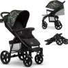 Lionelo Annet Plus - Kinderwagen 2in1 - Inklapsysteem - XXL Dakje - Tot 22 Kg