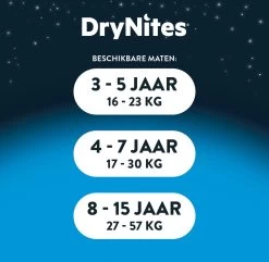 DryNites® 8-15 Jongen 10 Stuks -Babyartikelen Winkel 1200x1169 3