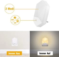 BOTC LED Nachtlampje Stopcontact - 2 Stuks - Nachtlampje Babykamer - Nacht Lamp - Dag En Nacht Sensor - Kinderen & Baby -Babyartikelen Winkel 1200x1170 6
