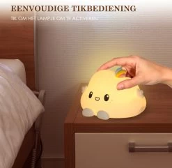 MIRI Nachtlampje Kinderen – Wolk – Nachtlamp – USB-Oplaadbaar – LED – RGB Kleuren – Dimmer – Timer – Draadloos – Kindvriendelijk – Babykamer -Babyartikelen Winkel 1200x1170 7