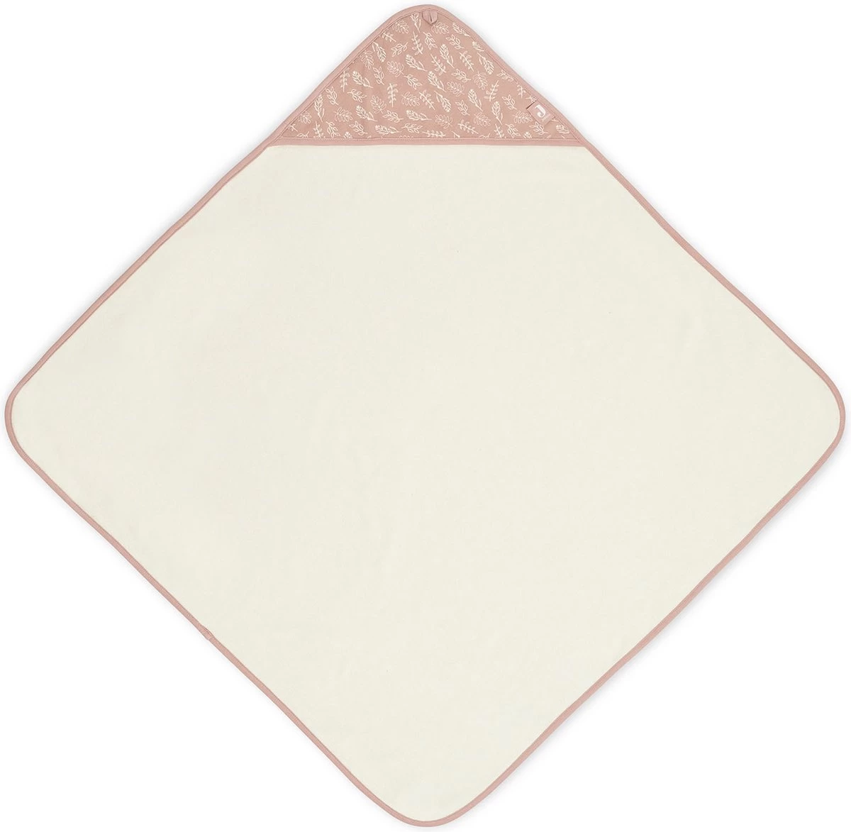 Jollein Badcape Meadow 75x75cm - Rosewood 4 Jollein Badcape Meadow 75x75cm - Rosewood - Afbeelding 4