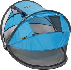 Deryan Peuter Luxe Campingbedje – Inclusief Zelfopblaasbare Matras - Blue -Babyartikelen Winkel 1200x1176 1