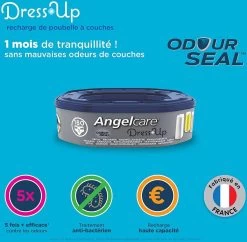 Angelcare DressUp Navulverpakking Luieremmer - 1 ROL 16 Angelcare DressUp Navulverpakking Luieremmer - 1 ROL -Babyartikelen Winkel 1200x1177 6