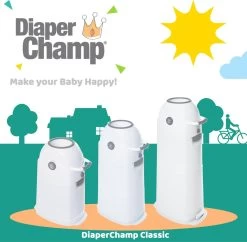 Luieremmer Large Zilver - Groot - Zonder Navulling - Geschikt Voor Pampers En Huggies - Stoma -Babyartikelen Winkel 1200x1178 8