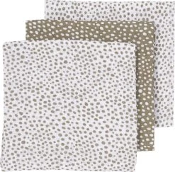 Meyco Cheetah Hydrofiele Doeken - 3-pack - Taupe - 70x70cm