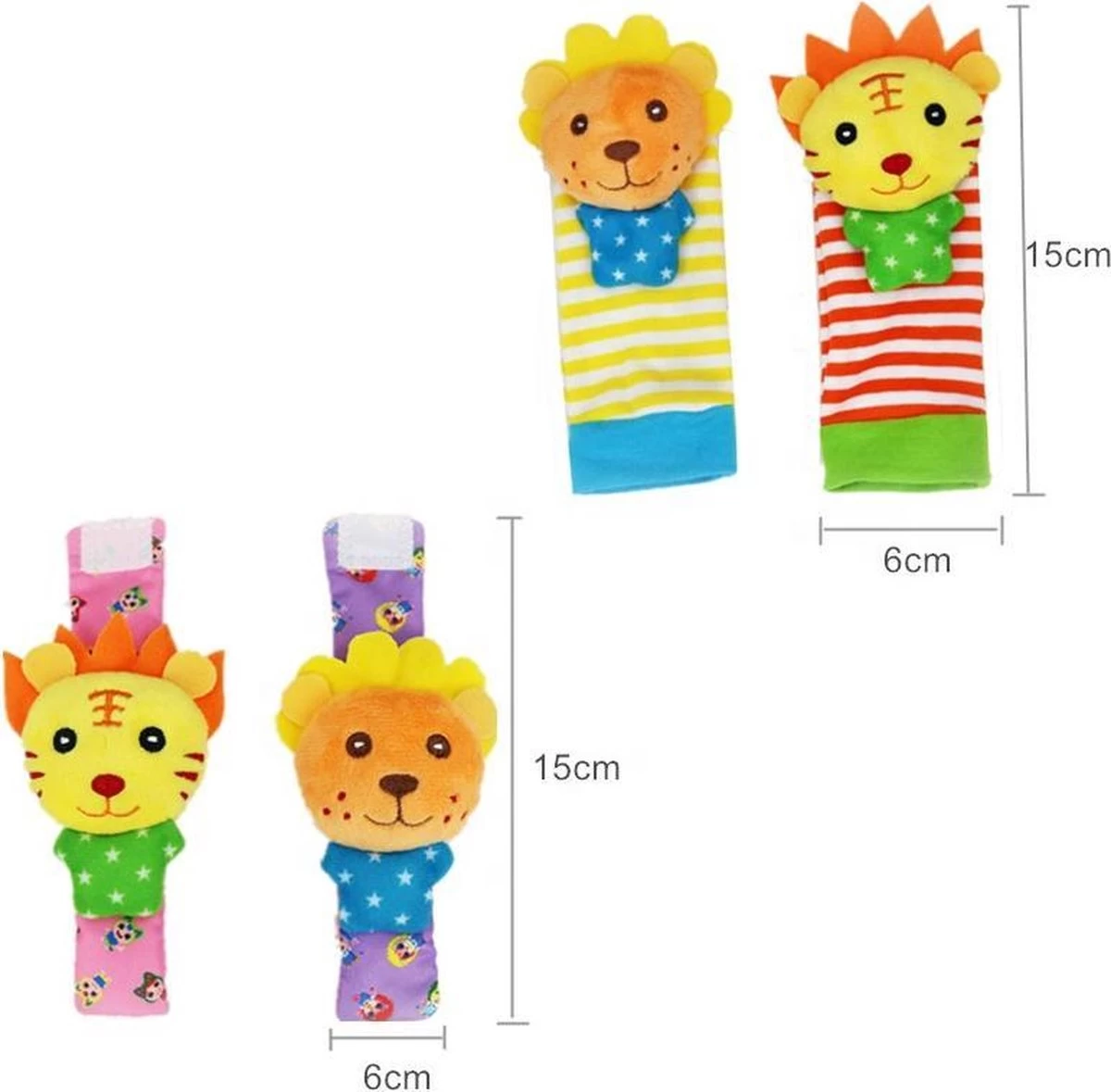 Baby Rammelaar | Baby Rammelaar Sokjes En Rammelaar Armbanden|4-delig Rammelaar Set|Pols- En Voetrammelaar Set| 0 T/m 24 Maanden | Babyarmband | Babysokken | Babykleding|Pasgeboren Baby| Baby Gift Set 2 Baby Rammelaar | Baby Rammelaar Sokjes En Rammelaar Armbanden|4-delig Rammelaar Set|Pols- En Voetrammelaar Set| 0 T/m 24 Maanden | Babyarmband | Babysokken | Babykleding|Pasgeboren Baby| Baby Gift Set - Afbeelding 2