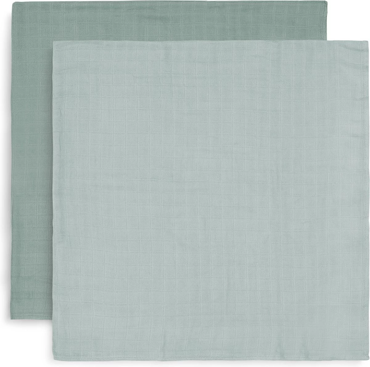Jollein Hydrofiele Doek Large 115x115cm Bamboe Katoen - Ash Green - 2 Stuks 15 Jollein Hydrofiele Doek Large 115x115cm Bamboe Katoen - Ash Green - 2 Stuks - Afbeelding 15