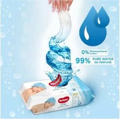 Huggies Billendoekjes - Baby Wipes - Pure Extra Care - 99% Water 56 Doekjes -Babyartikelen Winkel 1200x1191 12