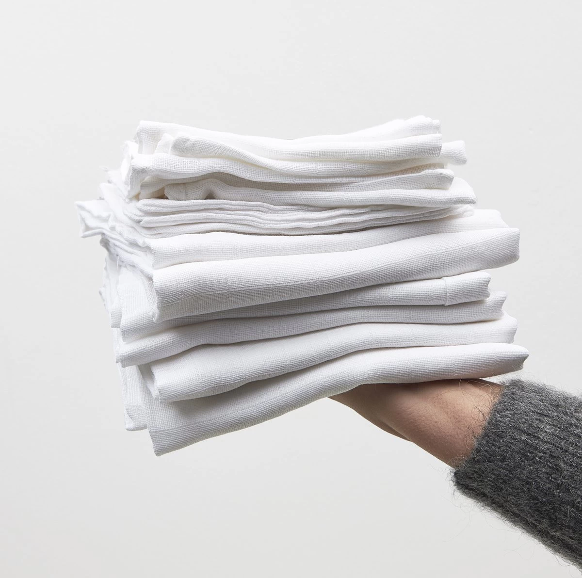 Meyco Uni Starterset - 18-pack - Hydrofiel - White 2 Meyco Uni Starterset - 18-pack - Hydrofiel - White - Afbeelding 2