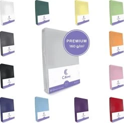 Cillows Premium Jersey Hoeslaken Voor Kinderen - 70x160 Cm - (tot 20 Cm Hoogte) - Grijs -Babyartikelen Winkel 1200x1193 5