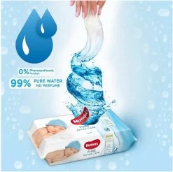 Huggies Billendoekjes - Baby Wipes - Pure Extra Care - 99% Water 56 Doekjes -Babyartikelen Winkel 1200x1193 7