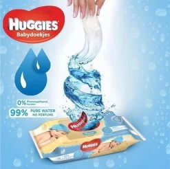 Huggies - Pure - Billendoekjes - 1120 Babydoekjes - 20 X 56 -Babyartikelen Winkel 1200x1195 7