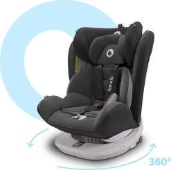 Lionelo Bastiaan - Autostoel - Roteerbaar - 0-36kg - 360° Draaibaar -Babyartikelen Winkel 1200x1196 4