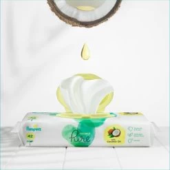 Pampers® Pampers Pure Coconut Babydoekjes - 28 Verpakkingen Van 42 Doekjes = 1176 Babydoekjes -Babyartikelen Winkel 1200x1198 34