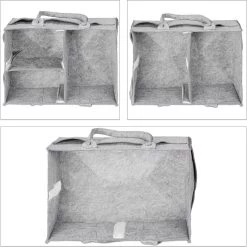 Relaxdays Luiertas Baby - Verzorgingstas Vilt - Organizer Luiers - Uitneembare Schotjes - Lichtgrijs 17 Relaxdays Luiertas Baby - Verzorgingstas Vilt - Organizer Luiers - Uitneembare Schotjes - Lichtgrijs -Babyartikelen Winkel 1200x1198 4