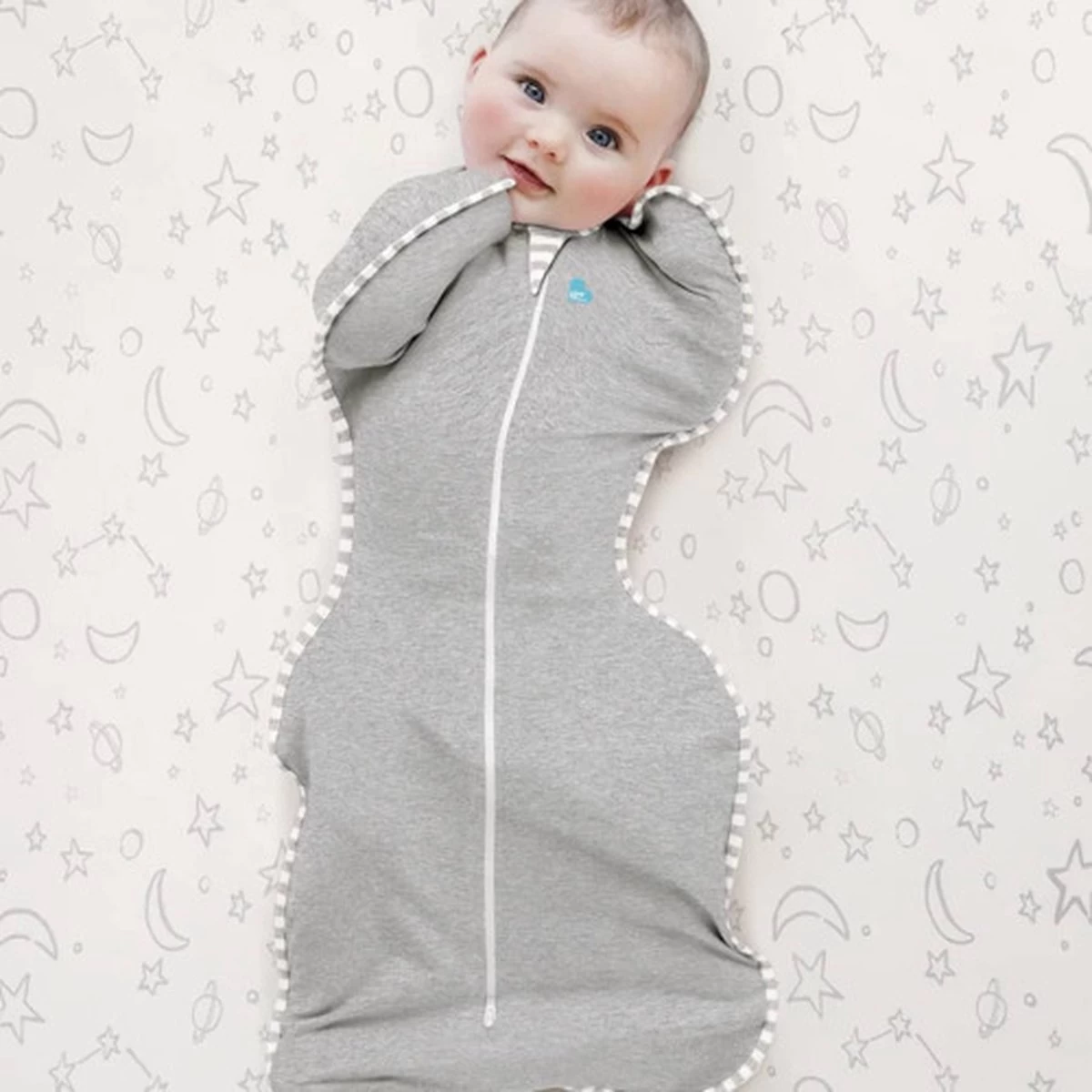Love To Dream™ Babyslaapzak Swaddle Up™ - Inbakeren - Baby 3-6 Maanden - 6-8.5 Kg - All Season - Grijs 13 Love To Dream™ Babyslaapzak Swaddle Up™ - Inbakeren - Baby 3-6 Maanden - 6-8.5 Kg - All Season - Grijs - Afbeelding 13