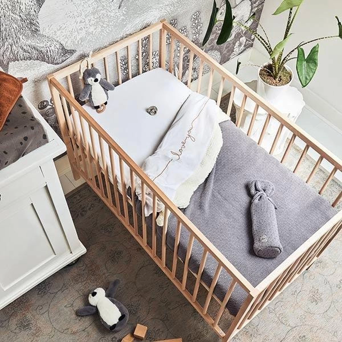 Jollein Baby Deken Ledikant 100x150cm Teddy Bliss Knit - Storm Grey 17 Jollein Baby Deken Ledikant 100x150cm Teddy Bliss Knit - Storm Grey - Afbeelding 17