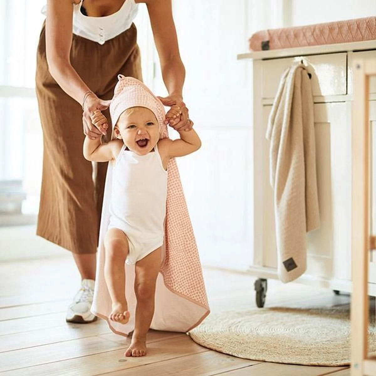 Jollein Baby Deken Ledikant 100x150cm Bliss Knit - Nougat 8 Jollein Baby Deken Ledikant 100x150cm Bliss Knit - Nougat - Afbeelding 8