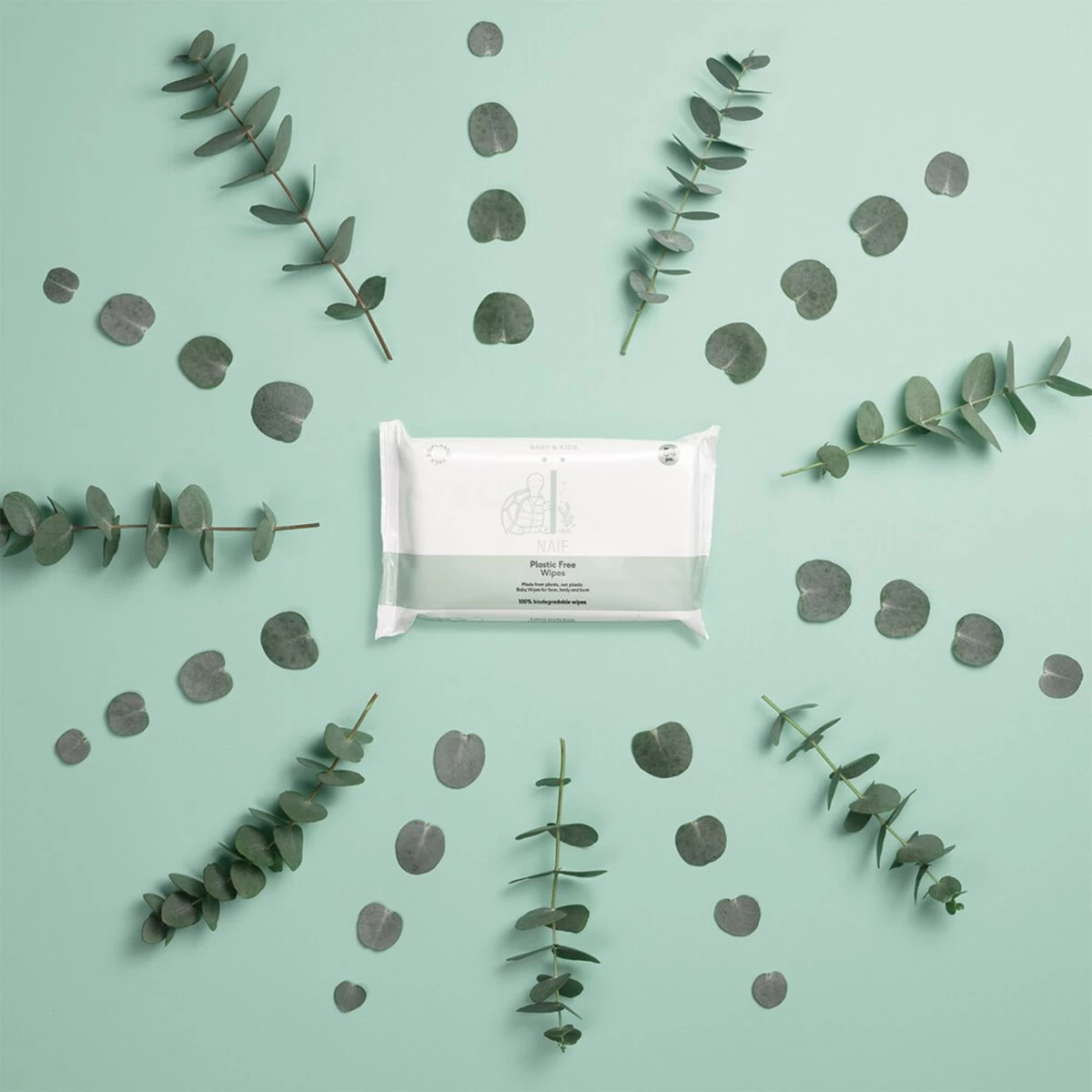 Naïf Plasticvrije Billendoekjes - Voordeelverpakking - 16 X 54 Doekjes - Met Natuurlijke Ingrediënten 2 Naïf Plasticvrije Billendoekjes - Voordeelverpakking - 16 X 54 Doekjes - Met Natuurlijke Ingrediënten - Afbeelding 2