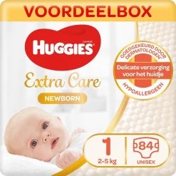 Huggies Luiers - Maat 1 (2 Tot 5 Kg) - 168 (8x21) Stuks - Newborn - Voordeelverpakking -Babyartikelen Winkel 1200x1200 1234