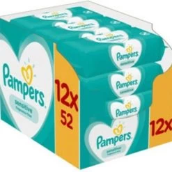 Pampers® Pampers Billendoekjes Sensitive Navulpak - 12 X 52 Doekjes -Babyartikelen Winkel 1200x1200 1328