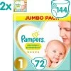 Pampers® Pampers Premium Protection Luiers - Maat 1 (2-5 Kg) - 144 Stuks - Maandbox