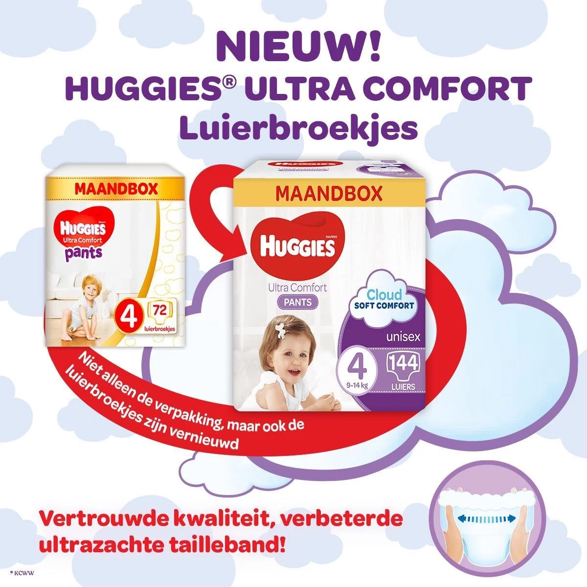 Huggies Luierbroekjes - Maat 6 (15 Tot 25 Kg) - Ultra Comfort - Unisex - 108 Stuks - Maandbox 8 Huggies Luierbroekjes - Maat 6 (15 Tot 25 Kg) - Ultra Comfort - Unisex - 108 Stuks - Maandbox - Afbeelding 8