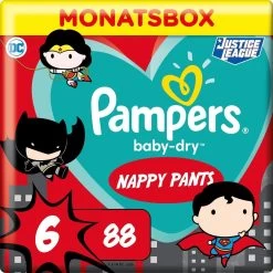 PampersĀ® Pampers Pants Baby Dry - Luierbroekjes - Maat 6 -15 Kg - Maandbox - Limited Edition 88 St